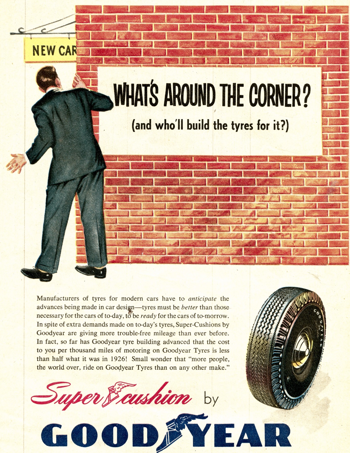 1954 GoodYear Tyres